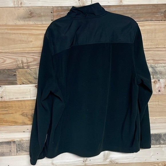 Starter size XL (46-48) black zip up fleece jacket with pockets - Picture 7 of 7